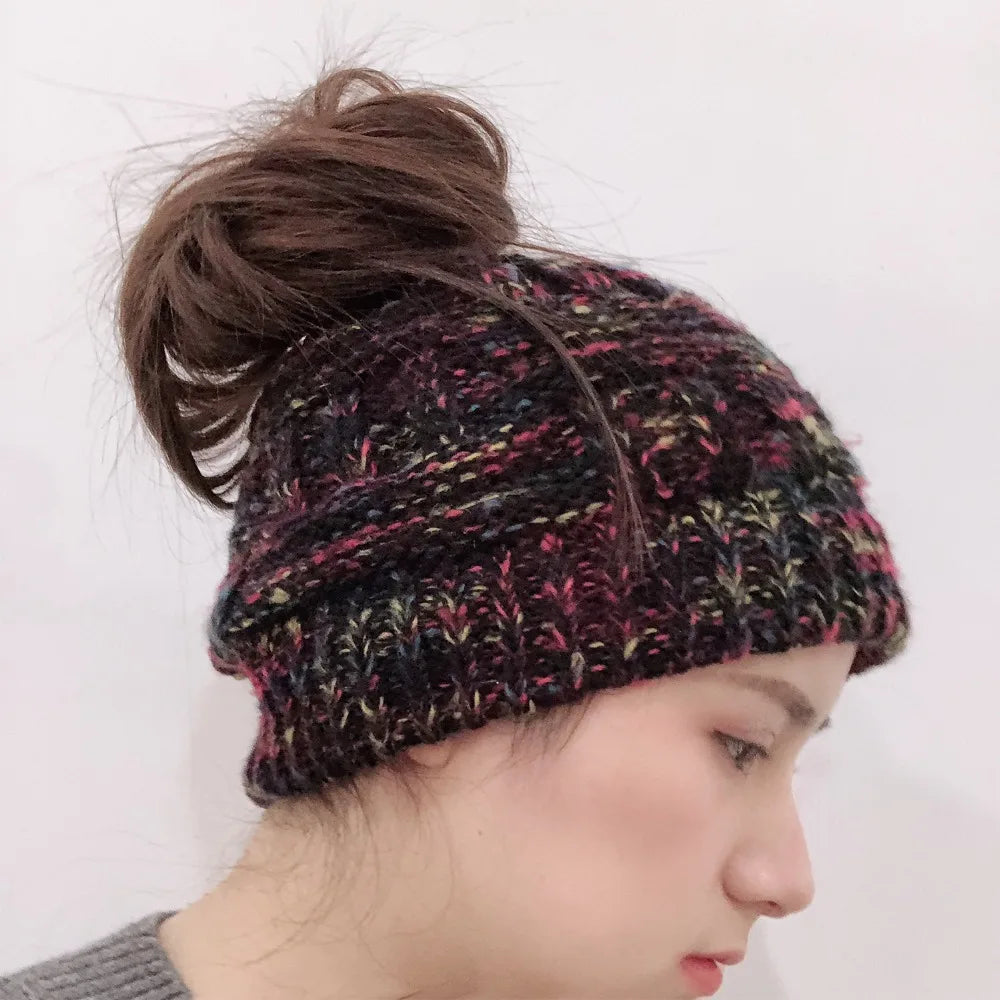 Ponytail Beanie Hat