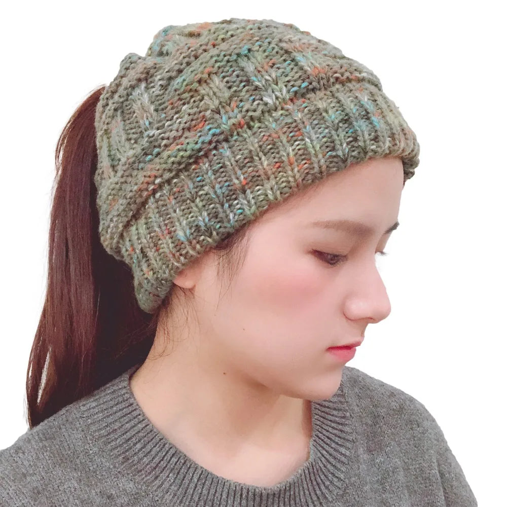 Ponytail Beanie Hat