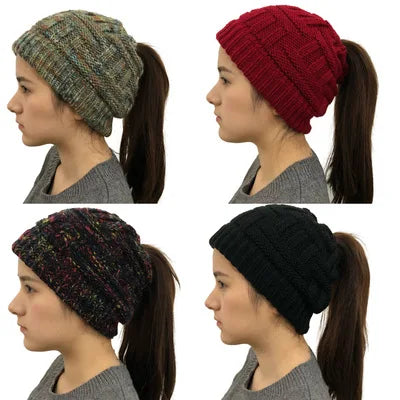 Ponytail Beanie Hat