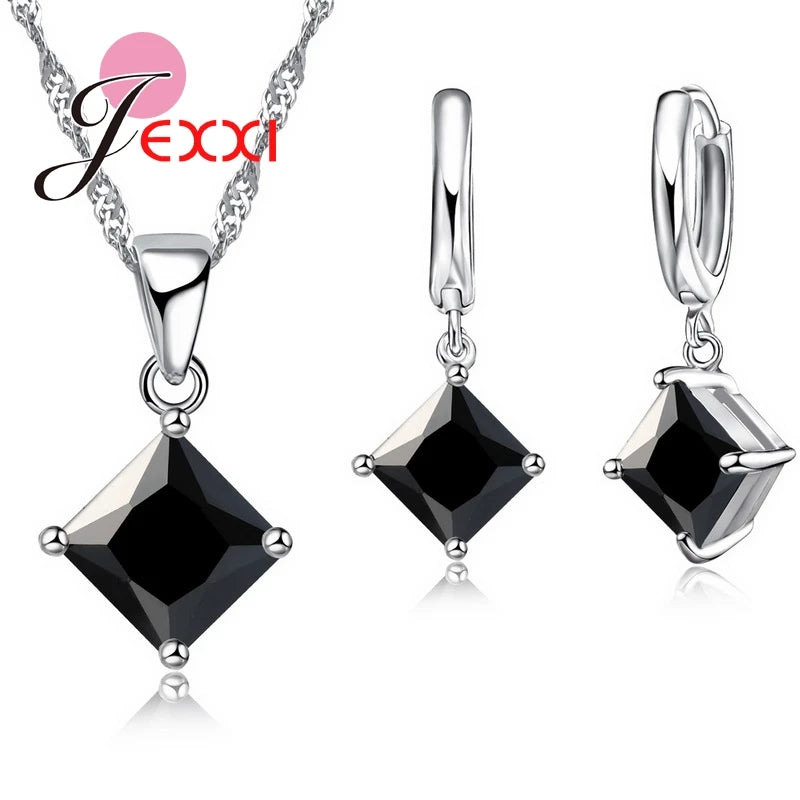 8 Colors 925 Sterling Silver