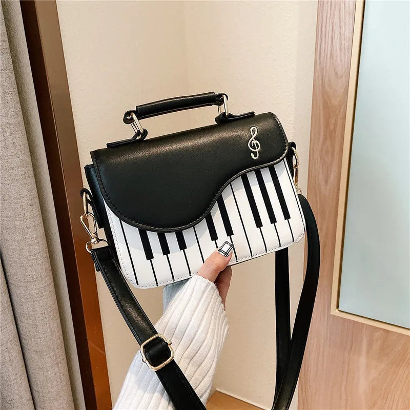 Shoulder Bags Piano Style