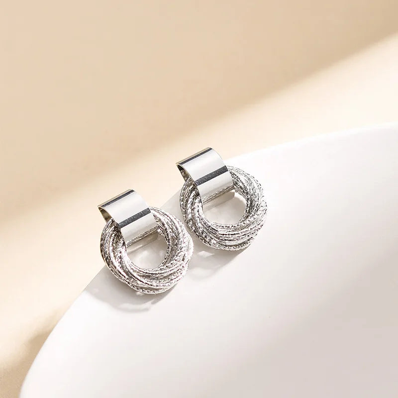 Small Circle Earrings