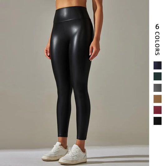 Women Pu Leather Pants