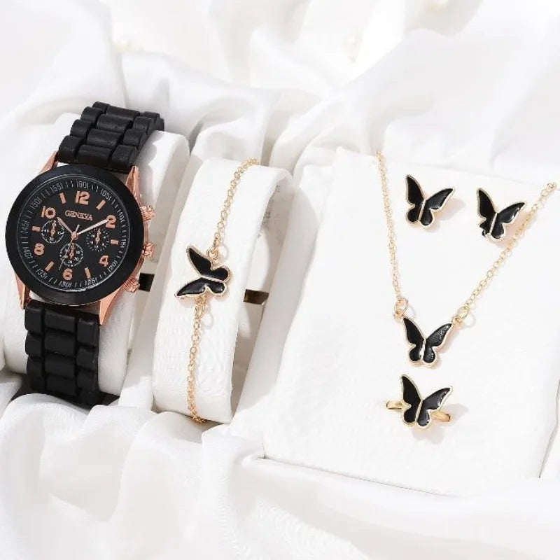 5 Pcs Set Luxury Watch