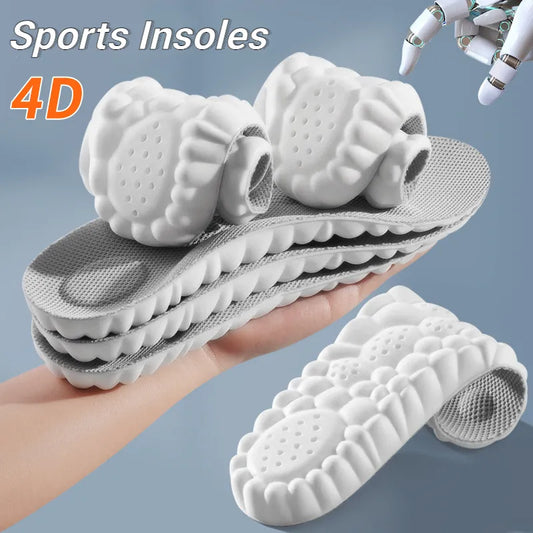 4 D Massage Soft Shoes Insoles