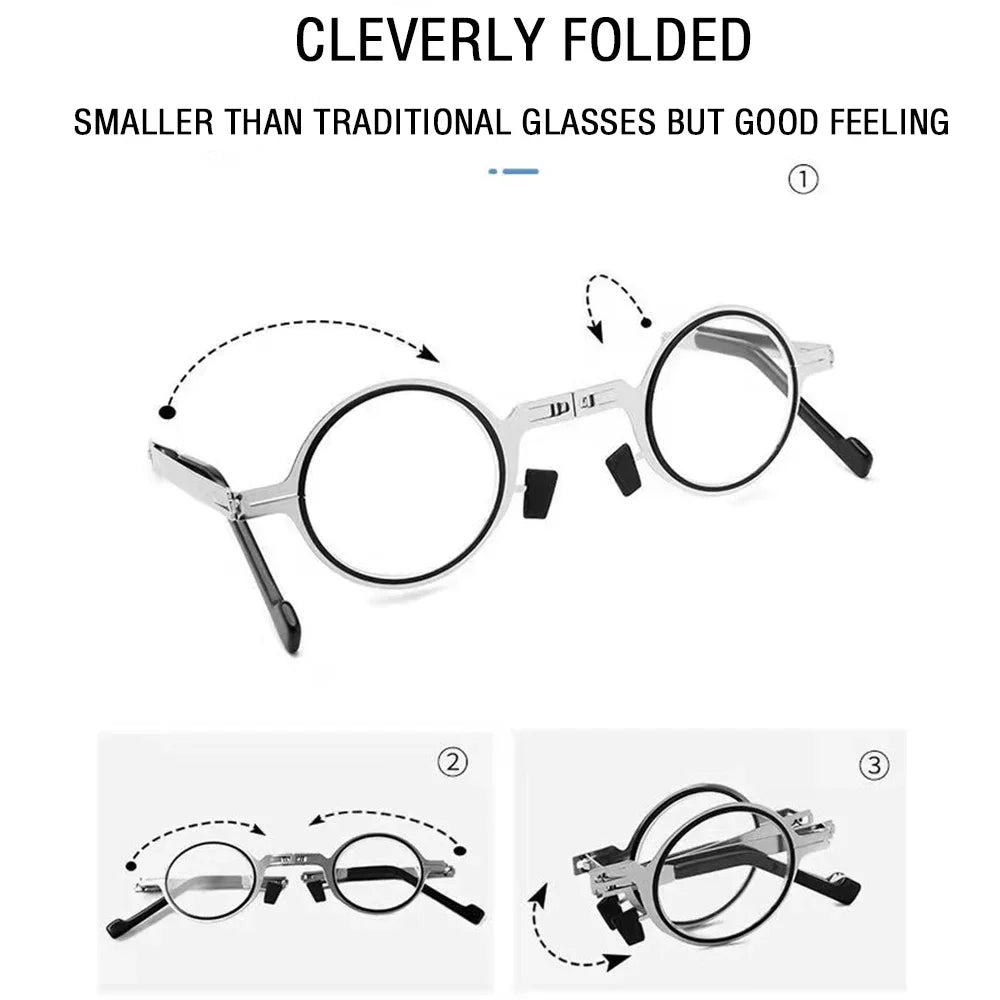 Portable Folding Reading Glasses