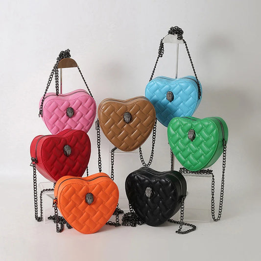 Cross body Bag Heart Design