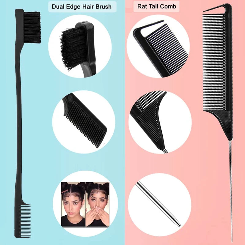 10pcs Hair Styling Comb Set