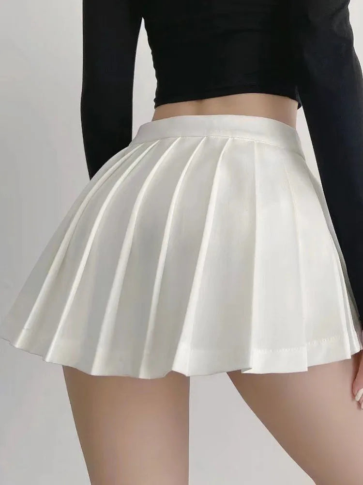 Sexy Women Pleated Skirts