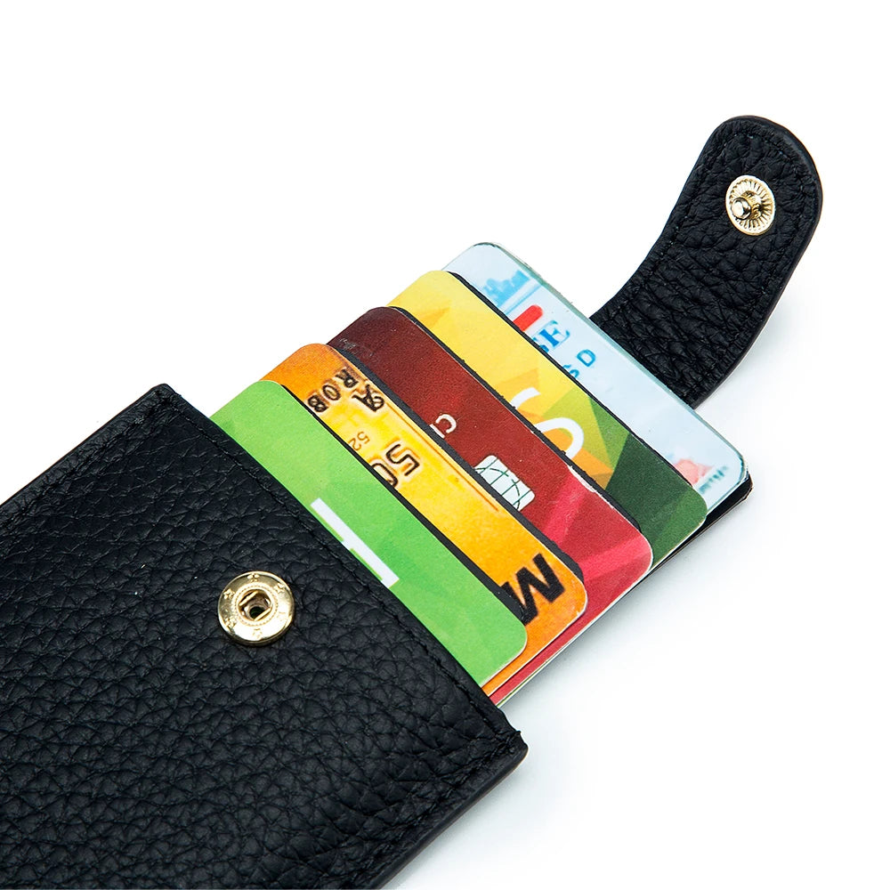 Genuine Leather Slim Card Holder